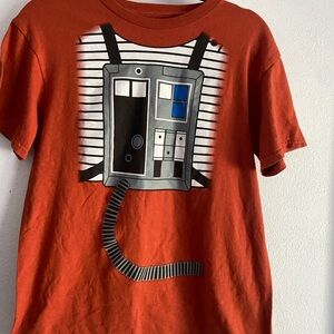 Star Wars Rebel Pilot Orange Graphic Tee